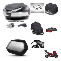 SHAD SH35 PREMIUM suitcases + mounting bracket SH48 trunk backrest cover accessories KIT-475506