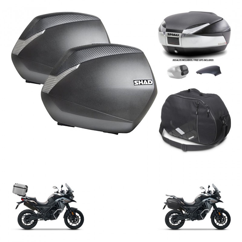 SHAD Trunk SH48 backrest cover + mounting bracket SH36 suitcases accessories KIT-475520
