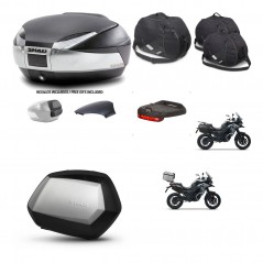 SHAD SH35 PREMIUM suitcases + mounting bracket SH48 trunk backrest cover accessories KIT-475530