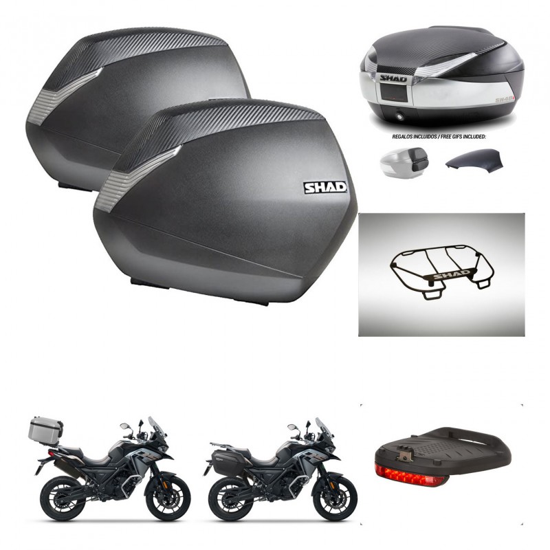 SHAD Trunk SH48 backrest cover + mounting bracket SH36 suitcases accessories KIT-475538