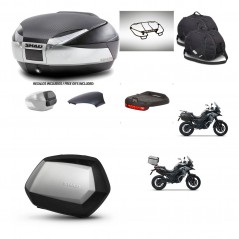 SHAD SH35 PREMIUM suitcases + mounting bracket SH48 trunk backrest cover accessories KIT-475542