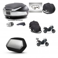 SHAD SH35 PREMIUM suitcases + mounting bracket SH48 trunk backrest cover accessories KIT-475548