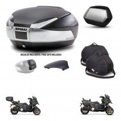 SHAD SH35 PREMIUM suitcases + mounting bracket SH48 trunk backrest cover accessories KIT-475560