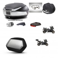 SHAD SH35 PREMIUM suitcases + mounting bracket SH48 trunk backrest cover accessories KIT-475601