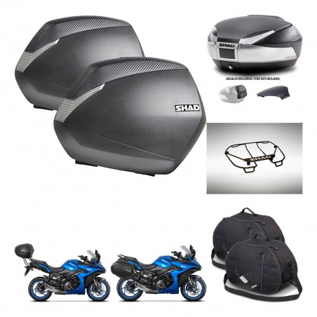 SHAD Trunk SH48 backrest cover + mounting bracket SH36 suitcases accessories KIT-475629