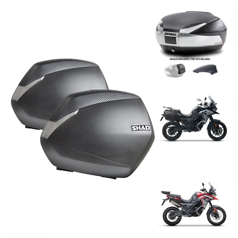 SHAD Trunk SH48 backrest cover + mounting bracket SH36 suitcases KIT-475652