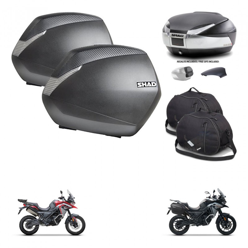 SHAD Trunk SH48 backrest cover + mounting bracket SH36 suitcases accessories KIT-475653