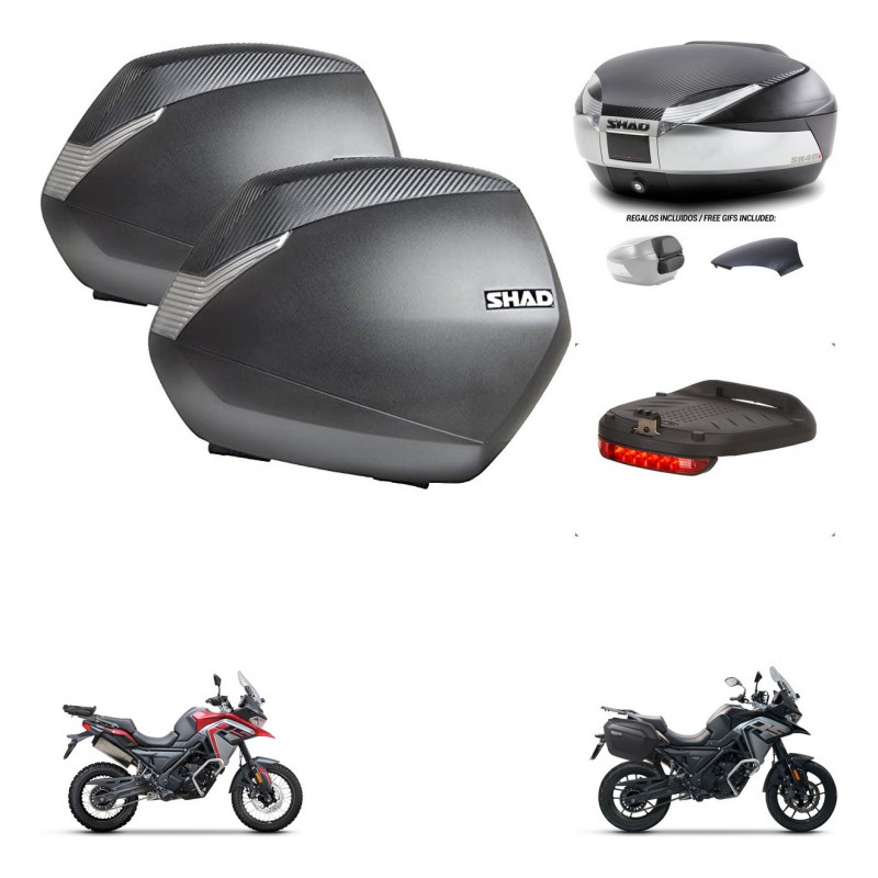 SHAD Trunk SH48 backrest cover + mounting bracket SH36 suitcases accessories KIT-475658