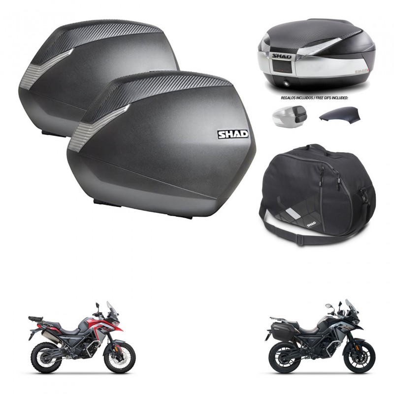 SHAD Trunk SH48 backrest cover + mounting bracket SH36 suitcases accessories KIT-475664