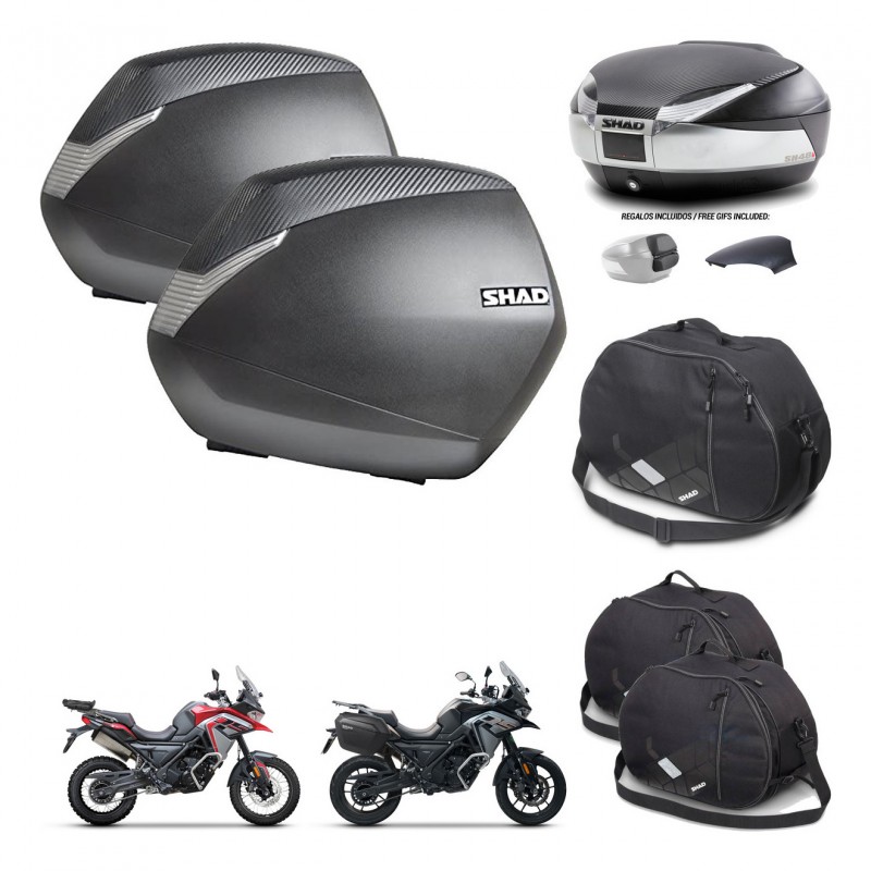 SHAD Trunk SH48 backrest cover + mounting bracket SH36 suitcases accessories KIT-475665