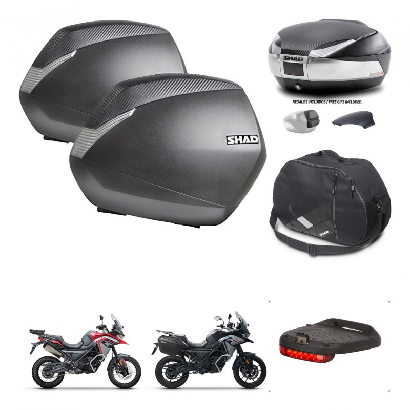SHAD Trunk SH48 backrest cover + mounting bracket SH36 suitcases accessories KIT-475670