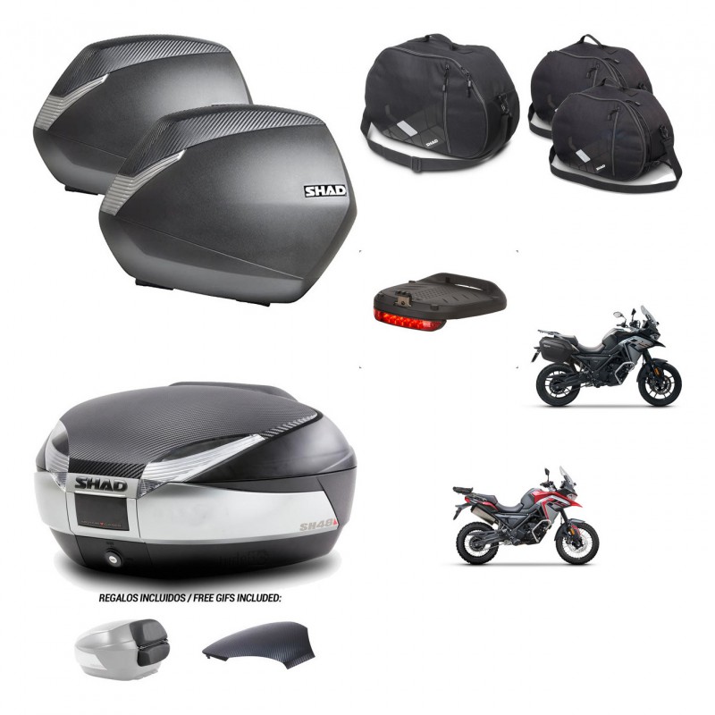 SHAD Trunk SH48 backrest cover + mounting bracket SH36 suitcases accessories KIT-475671