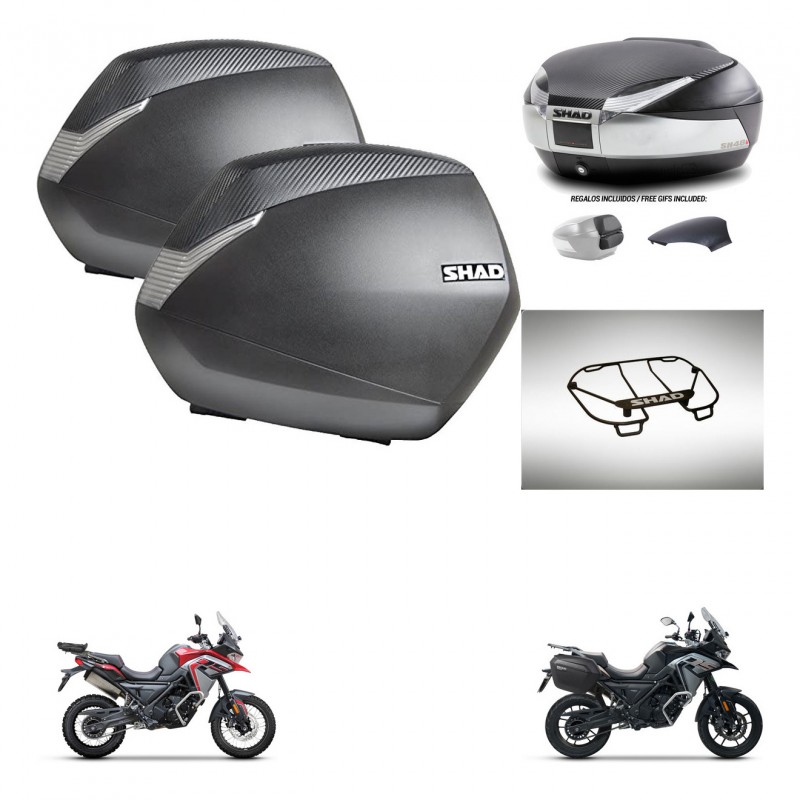 SHAD Trunk SH48 backrest cover + mounting bracket SH36 suitcases accessories KIT-475676