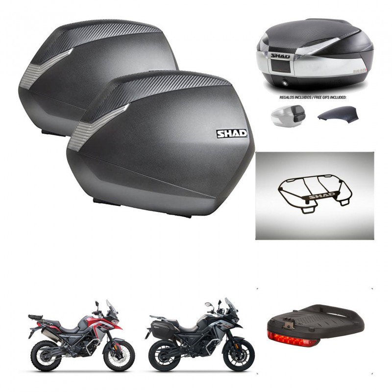 SHAD Trunk SH48 backrest cover + mounting bracket SH36 suitcases accessories KIT-475682