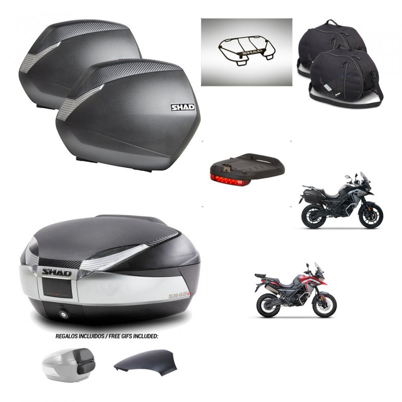 SHAD Trunk SH48 backrest cover + mounting bracket SH36 suitcases accessories KIT-475683