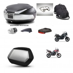 SHAD SH35 PREMIUM suitcases + mounting bracket SH48 trunk backrest cover accessories KIT-475686