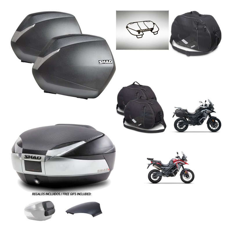 SHAD Trunk SH48 backrest cover + mounting bracket SH36 suitcases accessories KIT-475689
