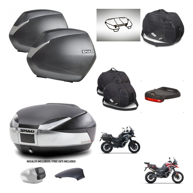SHAD Trunk SH48 backrest cover + mounting bracket SH36 suitcases accessories KIT-475695