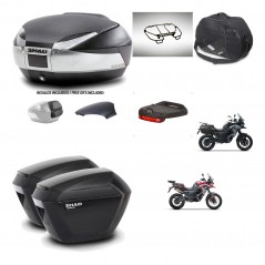 SHAD Suitcases sh23 + mounting bracket trunk SH48 backrest cover accessories KIT-475696