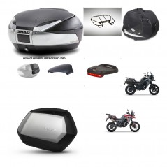 SHAD SH35 PREMIUM suitcases + mounting bracket SH48 trunk backrest cover accessories KIT-475697