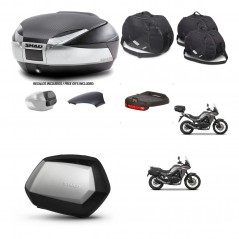 SHAD SH35 PREMIUM suitcases + mounting bracket SH48 trunk backrest cover accessories KIT-475722