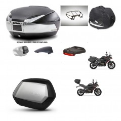 SHAD SH35 PREMIUM suitcases + mounting bracket SH48 trunk backrest cover accessories KIT-475793