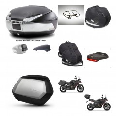 SHAD SH35 PREMIUM suitcases + mounting bracket SH48 trunk backrest cover accessories KIT-475794