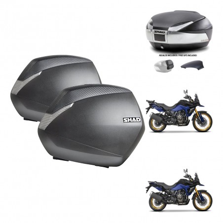 SHAD Baul SH48 tapa respaldo + soporte montaje maletas SH36 KIT-475796