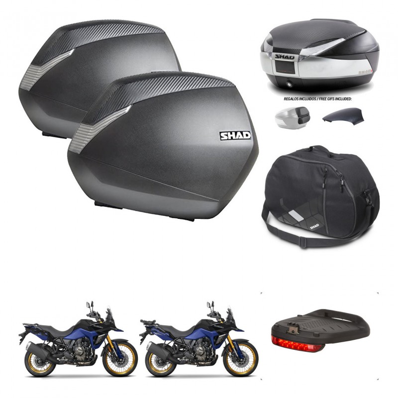 SHAD Trunk SH48 backrest cover + mounting bracket SH36 suitcases accessories KIT-475814