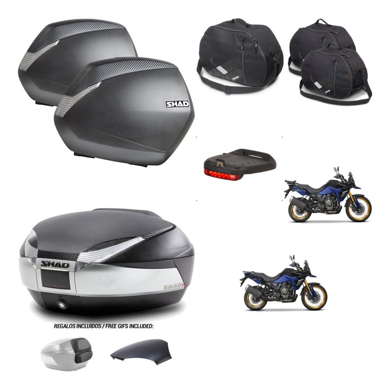SHAD Trunk SH48 backrest cover + mounting bracket SH36 suitcases accessories KIT-475815