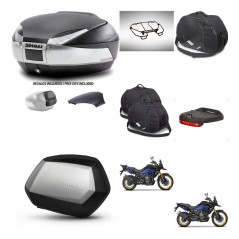 SHAD Maletas SH35 PREMIUM + soporte montaje baul SH48 tapa respaldo accesorios KIT-475842