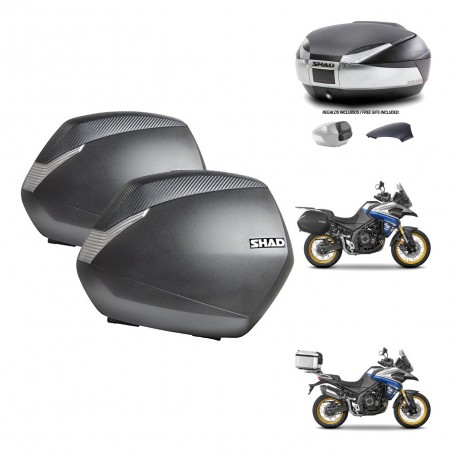 SHAD Trunk SH48 backrest cover + mounting bracket SH36 suitcases KIT-475940