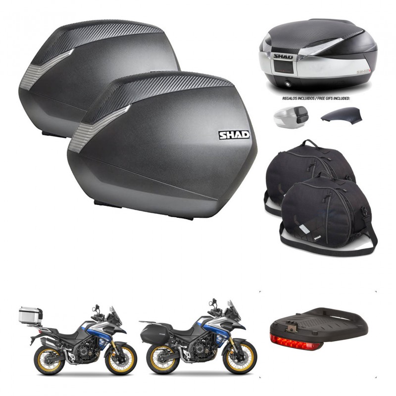 SHAD Trunk SH48 backrest cover + mounting bracket SH36 suitcases accessories KIT-475947