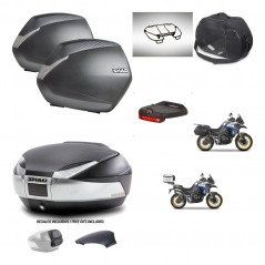 SHAD Baul SH48 tapa respaldo + soporte montaje maletas SH36 accesorios KIT-475982