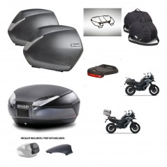 SHAD Trunk SH48 backrest cover + mounting bracket SH36 suitcases accessories 49 L KIT-476067