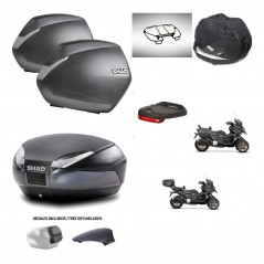 SHAD Trunk SH48 backrest cover + mounting bracket SH36 suitcases accessories 49 L KIT-476126