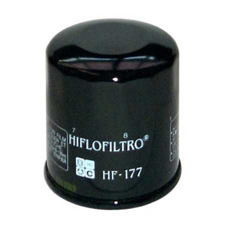 HIFLOFILTRO Filtro Aceite HF177 para una mayor longevidad del motor 18756