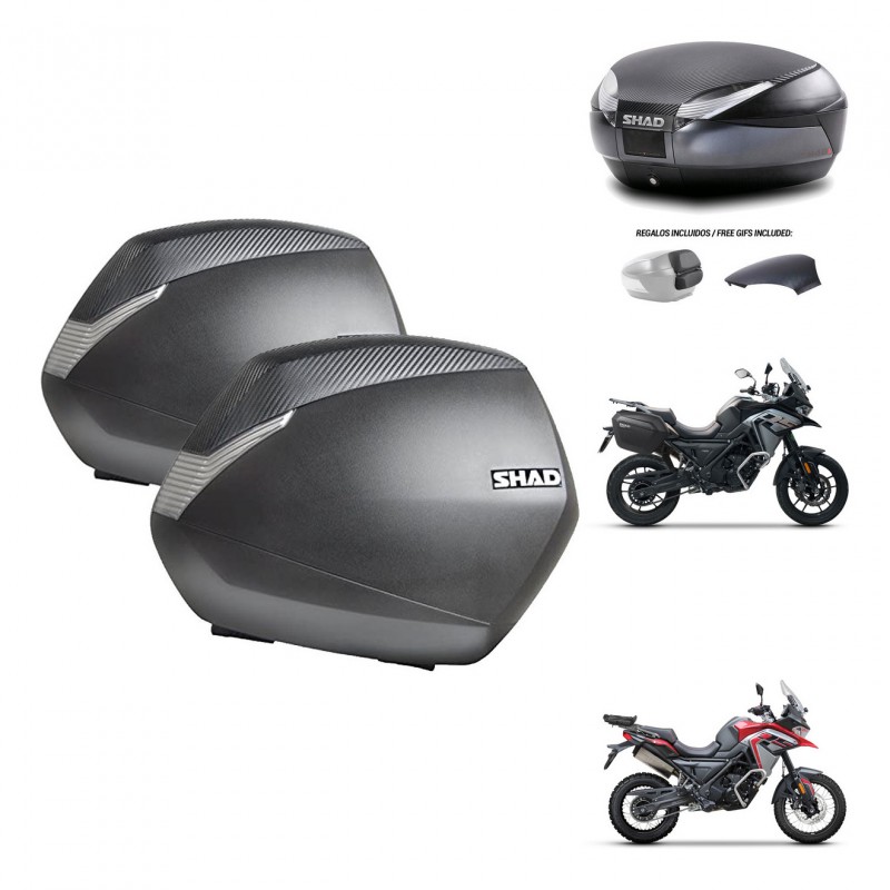 SHAD Trunk SH48 backrest cover + mounting bracket SH36 suitcases 49 L KIT-476180