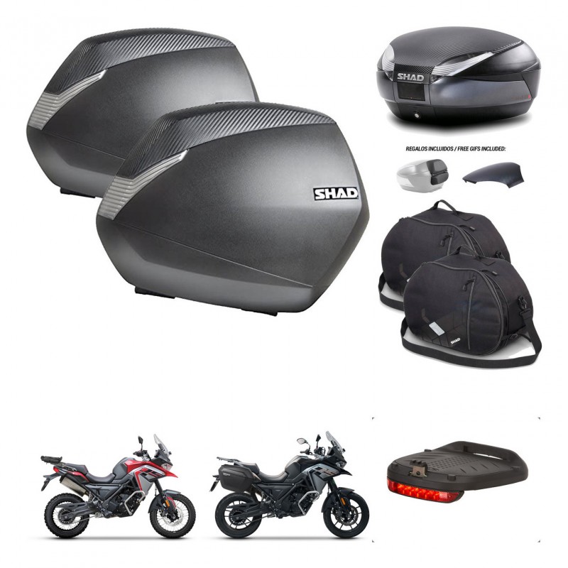 SHAD Trunk SH48 backrest cover + mounting bracket SH36 suitcases accessories 49 L KIT-476187