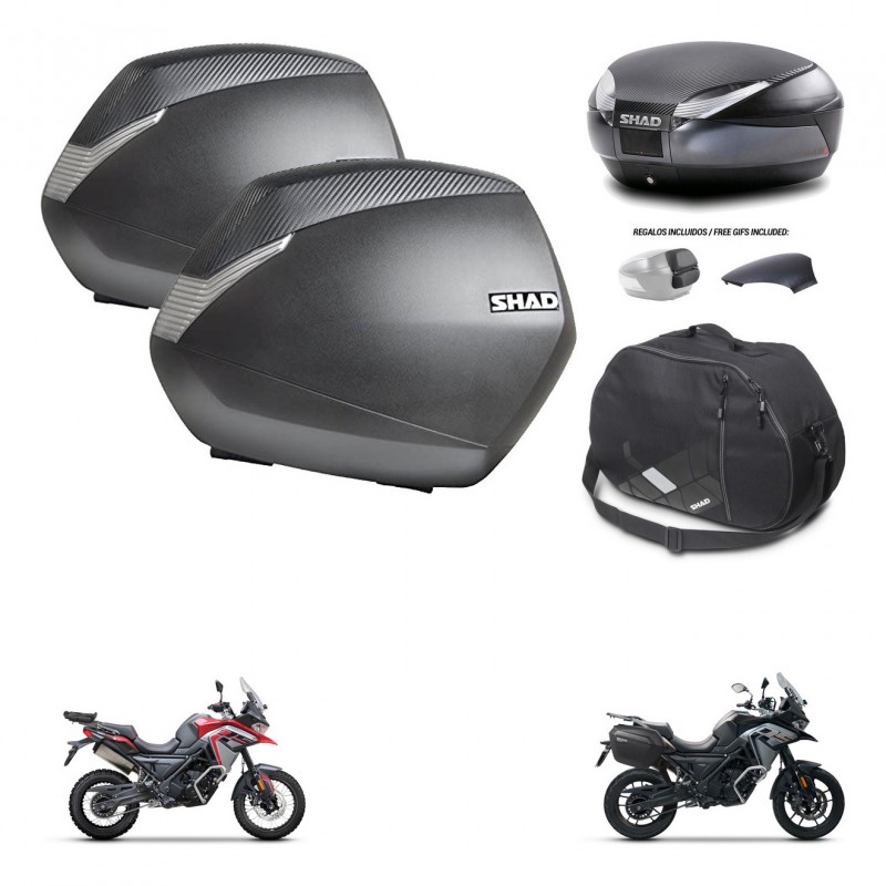 SHAD Trunk SH48 backrest cover + mounting bracket SH36 suitcases accessories 49 L KIT-476192