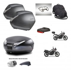 SHAD Trunk SH48 backrest cover + mounting bracket SH36 suitcases accessories 49 L KIT-476259