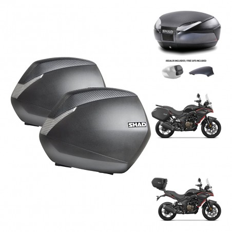 SHAD Baul SH48 tapa respaldo + soporte montaje maletas SH36 49 L KIT-476276