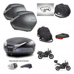 SHAD Trunk SH48 backrest cover + mounting bracket SH36 suitcases accessories 49 L KIT-476319