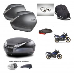 SHAD Trunk SH48 backrest cover + mounting bracket SH36 suitcases accessories 49 L KIT-476355