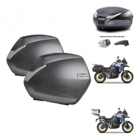 SHAD Trunk SH48 backrest cover + mounting bracket SH36 suitcases 49 L KIT-476468