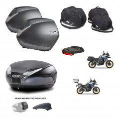 SHAD Baul SH48 tapa respaldo + soporte montaje maletas SH36 accesorios 49 L KIT-476487