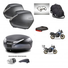 SHAD Baul SH48 tapa respaldo + soporte montaje maletas SH36 accesorios 49 L KIT-476499