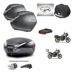 SHAD Baul SH48 tapa respaldo + soporte montaje maletas SH36 accesorios 49 L KIT-476510