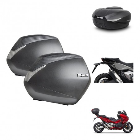SHAD Baul SH58 + soporte montaje maletas SH36 KIT-476516