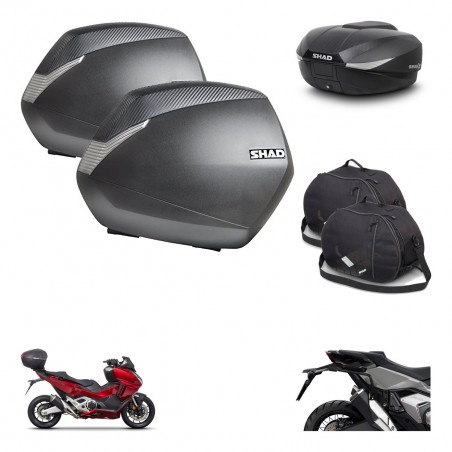 SHAD Baul SH58 + soporte montaje maletas SH36 accesorios KIT-476517